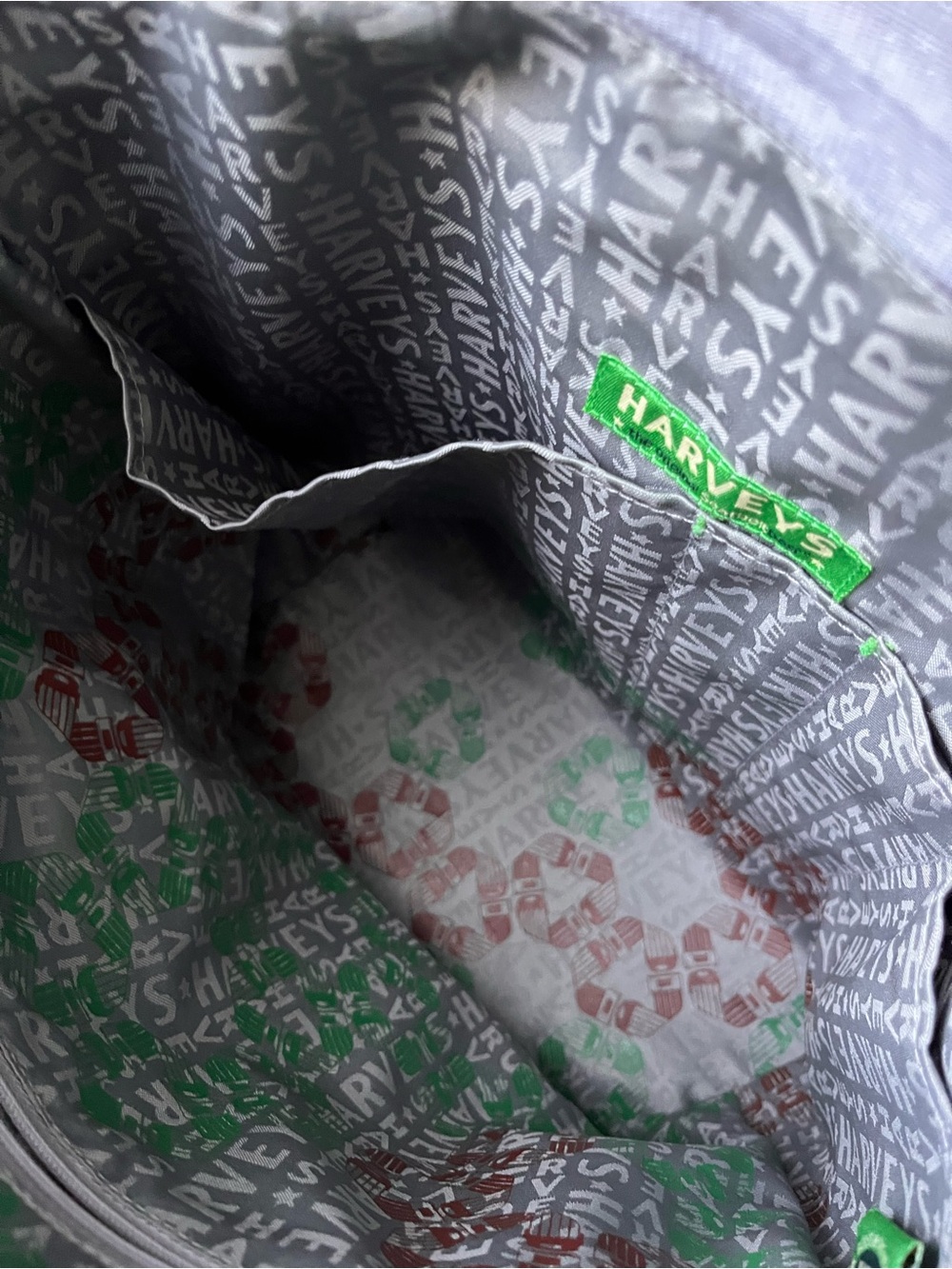 Harvey’s Originals Seatbelt Woven Tote Bag Multicolor Treecycle Collection - Picture 3 of 6